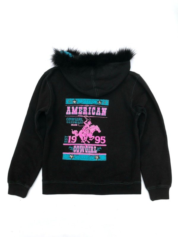 Producto - Fur graphic zip COWBOY GIRL - 4
