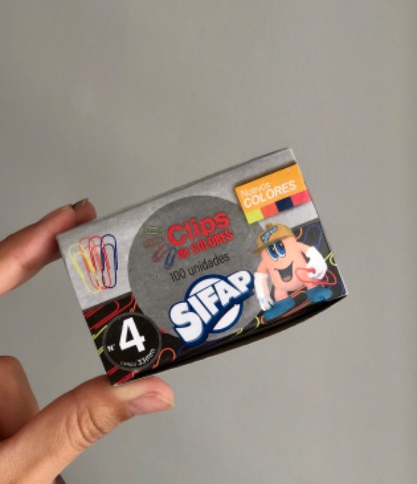 Producto - Clips Sifap x 100