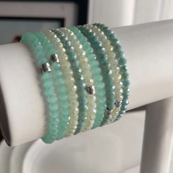 Producto - Pulseras Buganvilla Algas (x3) - 0