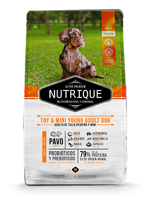Producto - Nutrique Toy Mini Young Adult Dog x 3 kg