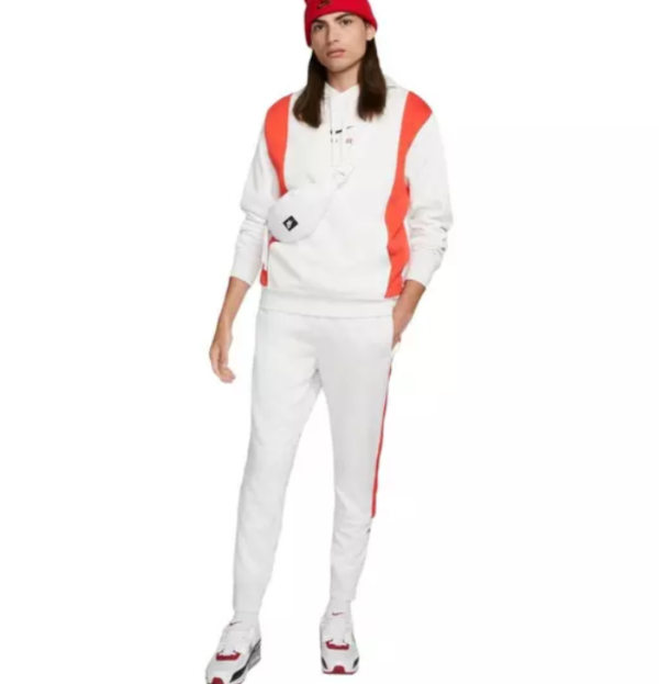 Producto - Nike Men's Air Track Pants Blanco con Rojo