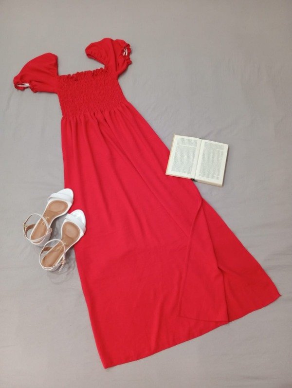 Producto - Vestido Alice Largo Rojo
