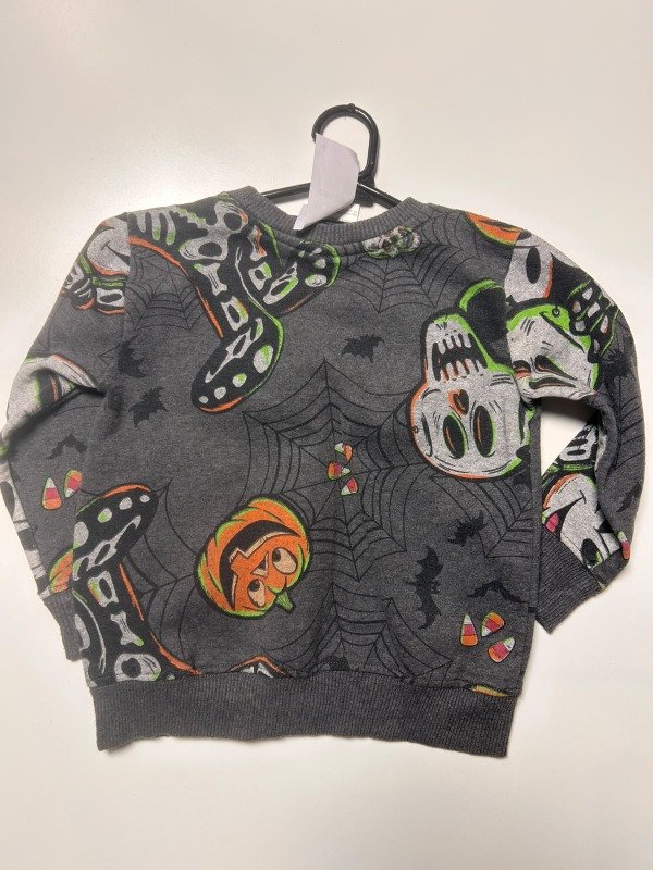 Producto - Buzo gris estampado Halloween Disney 100 - 2
