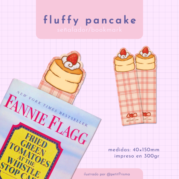 Producto - Señalador con forma "Fluffy Pancake"
