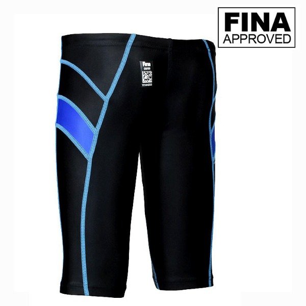 Producto - Jammer de Competición Combinado Negro/Azul Niño/Hombre FINA - 5