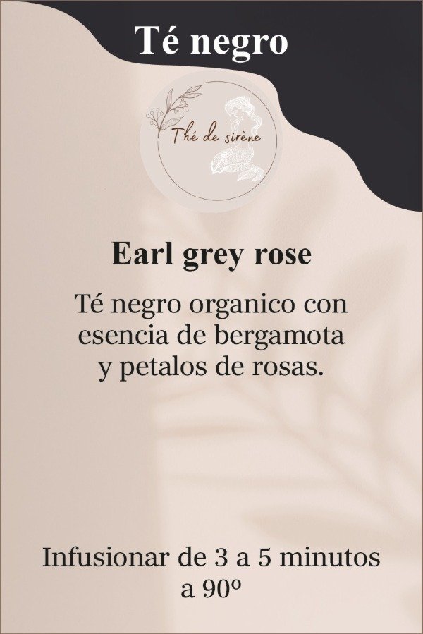 Producto - Blend de té negro 30g - Earl grey rose