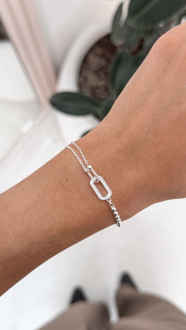 Producto - Pulsera eslabon entrelazado