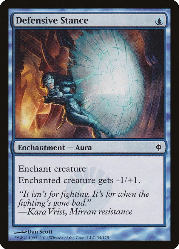 Producto - Defensive Stance  New Phyrexia