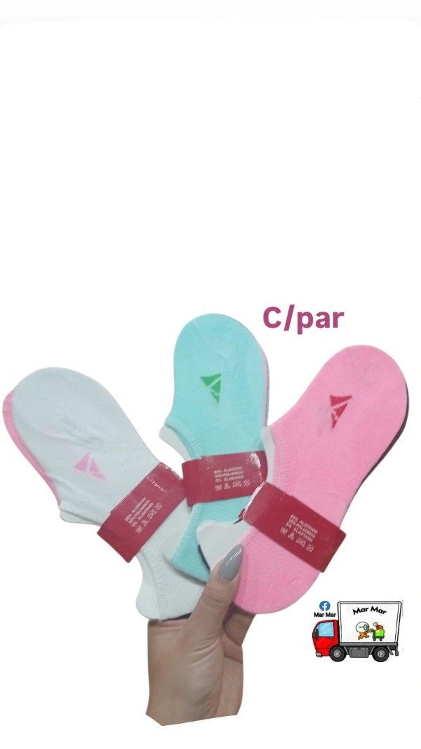 Producto - Soquete invisible dama (mayor)