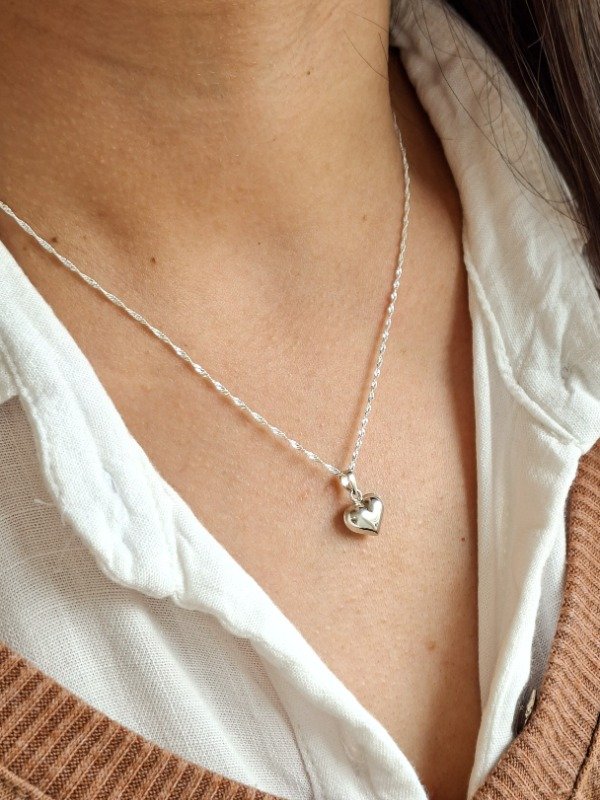 Producto - Collar Corazón Inflado
