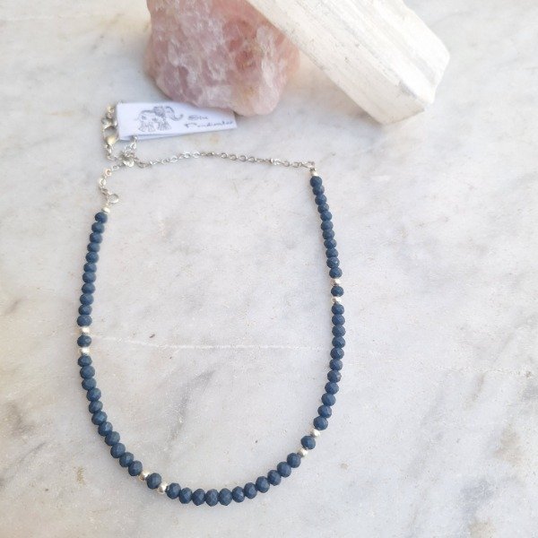 Producto - Collar Corto Cristales