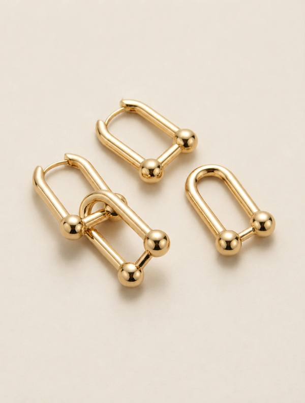 Producto - Argollas Bravé Doradas