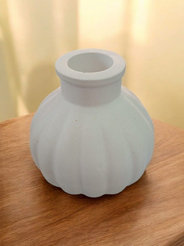 Producto - Florero redondo yeso