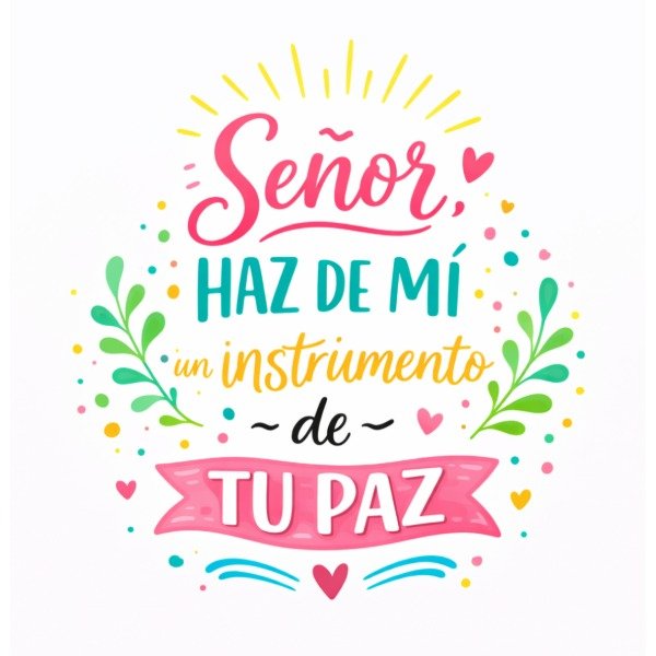Producto - Sticker SEÑOR, HAZ DE MÍ
