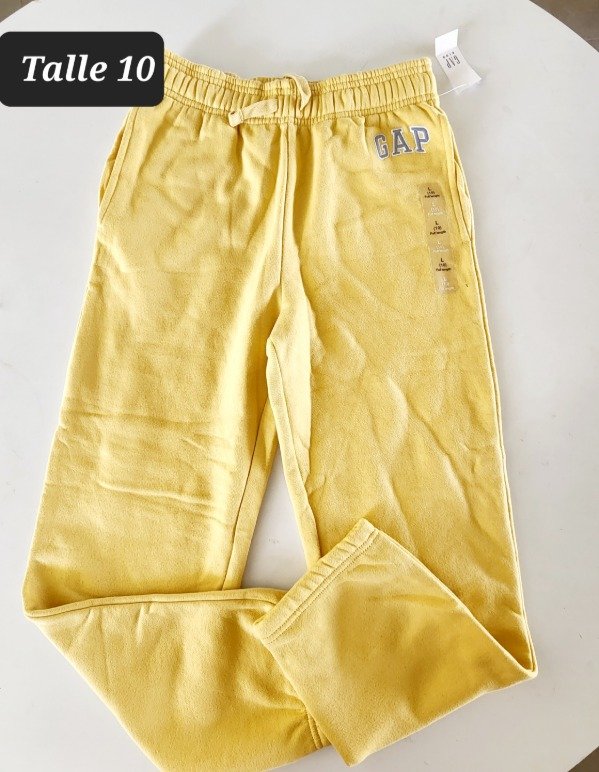 Producto - Pantalon con friza gap talle 10 amarillo
