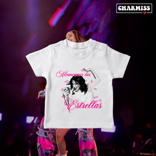 Baby tee alcancemos las estrellas