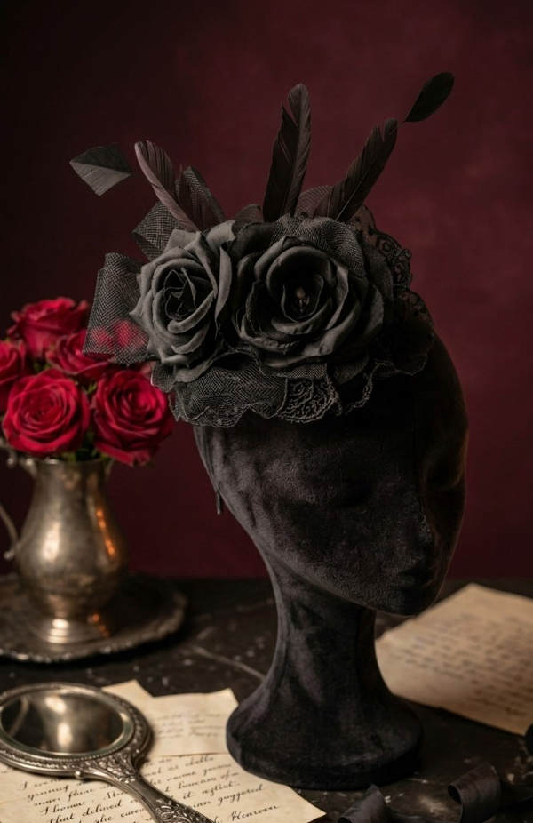 Producto - fascinator negro - 0