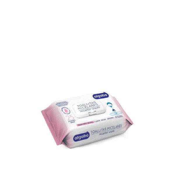 Producto - 8564 ALGABO WIPES MICELARES 25