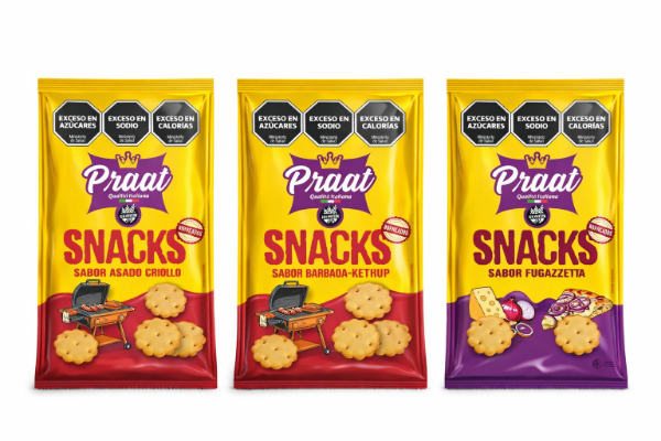 Producto - SNACKS POR 55GR PRAAT
