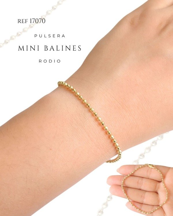 Producto - PULSERA MINI BALINES REF 17070