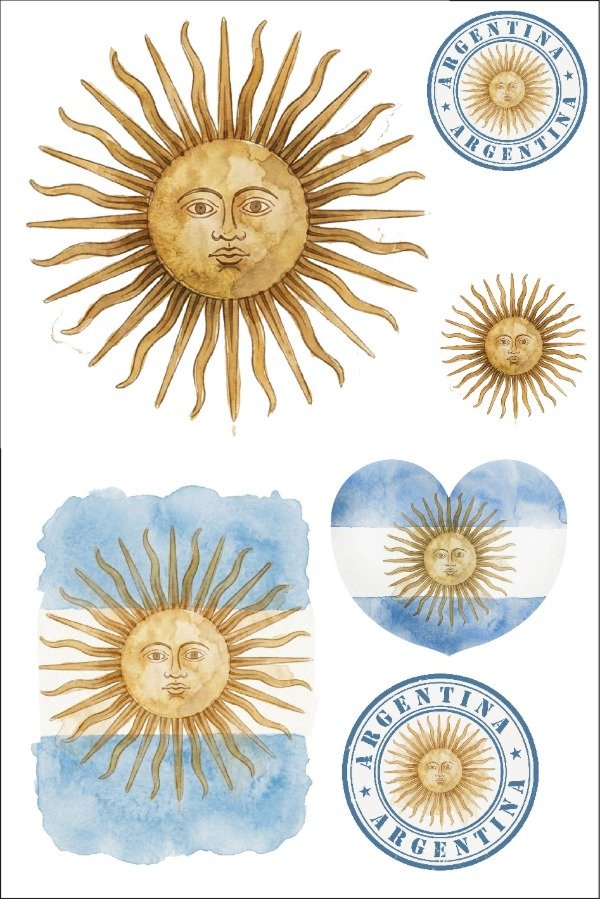 Producto - ESTAMPA Plancha Argentina 107