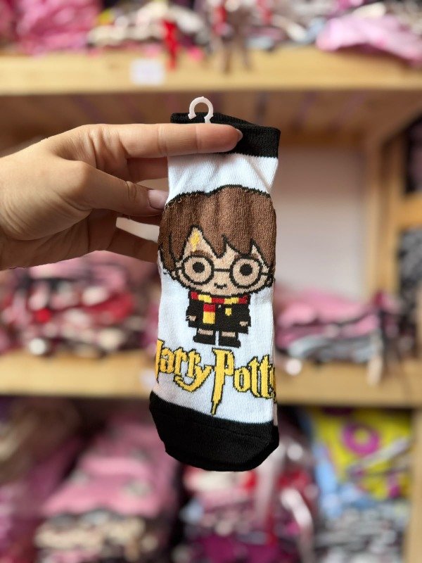 Producto - soquete adulto harry potter media blanca