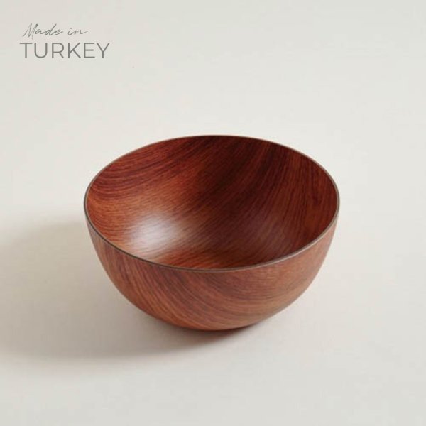 Producto - Bowl redondo 24 cm - SIMIL madera
