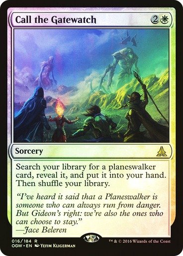 Producto - Call the Gatewatch (Foil)