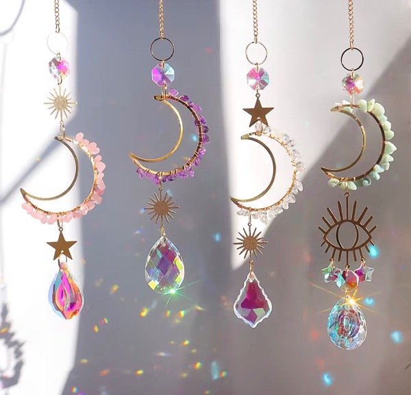 Producto - ATRAPA SOL CON LUNA CON PIEDRAS