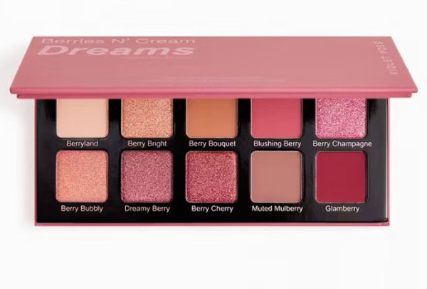 Producto - VIOLET VOSS Berries N' Cream Dreams paleta de sombras