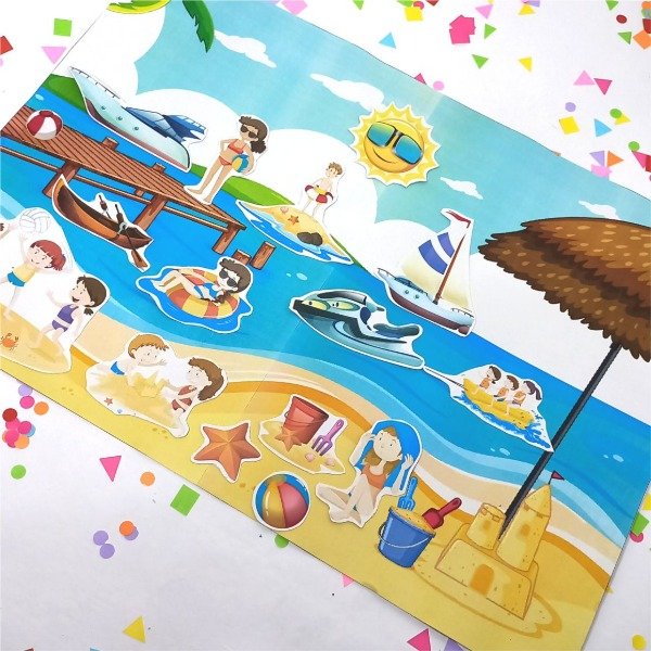 Producto - Mural para Armar Playa