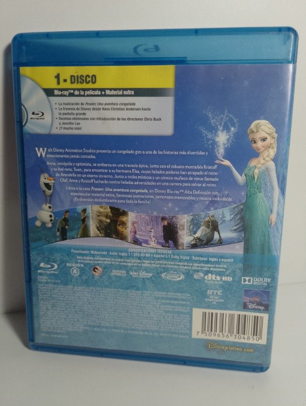 Producto - Frozen (2013) - Blu-ray - 1