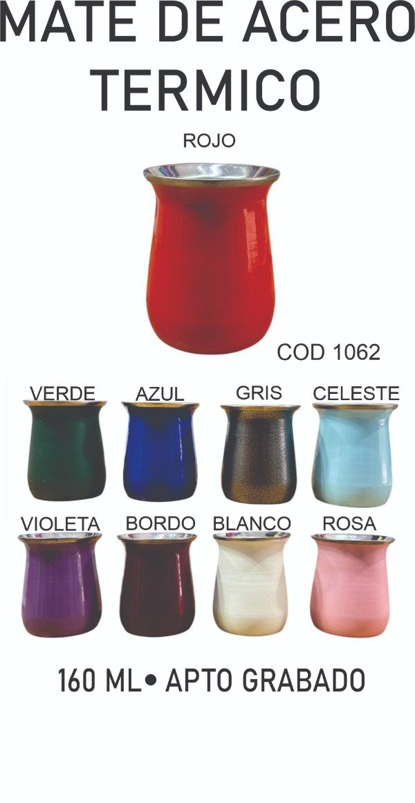 Producto - MATE ACERO TERMICO