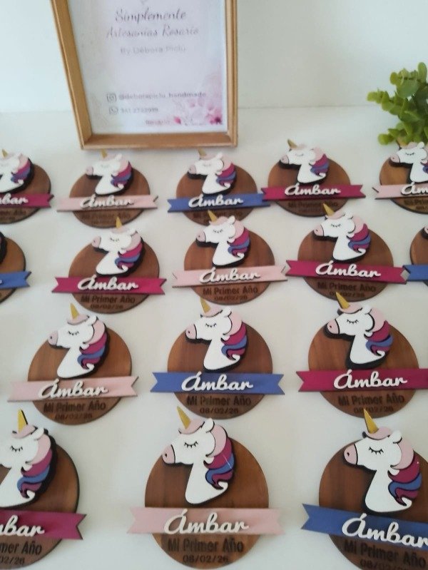 Producto - Souvenirs imán Unicornio PREMIUM