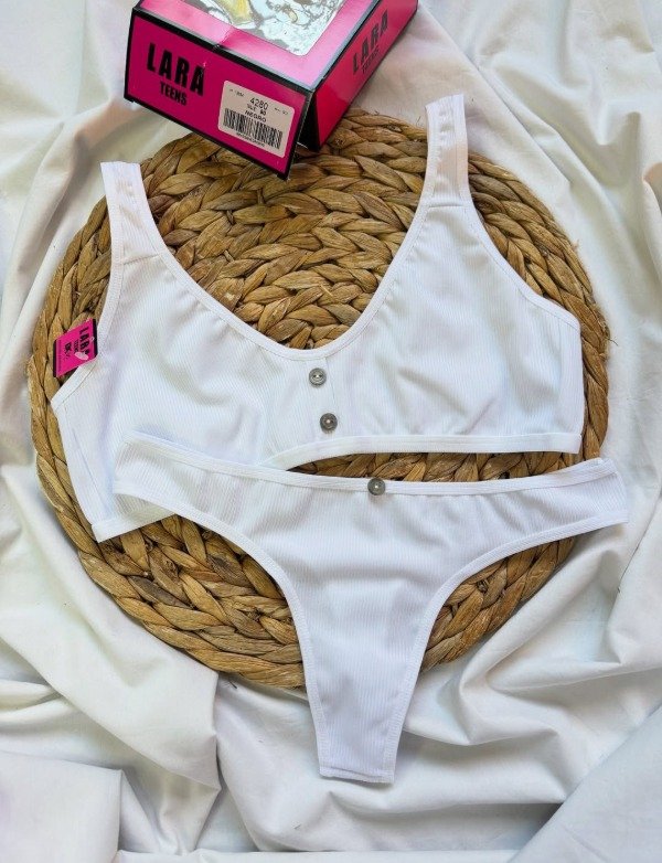 Producto - Conjunto morley blanco T.90