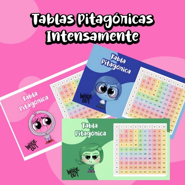 Producto - TABLAS PITAGORICAS INTENSAMENTE