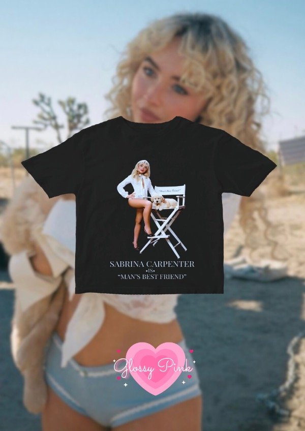 Producto - Baby Tee Sabrina Puppy - DTF