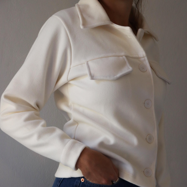 Producto - Chaqueta de paño NATURAL