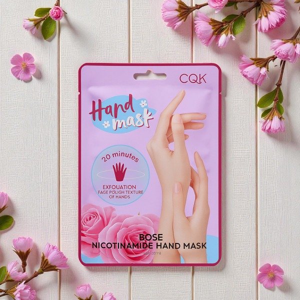 Producto - Mascarilla Exfoliante para Manos - CQK - Rosas
