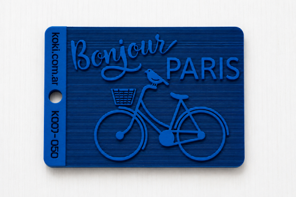 Producto - Sello de relieve Bonjour Paris