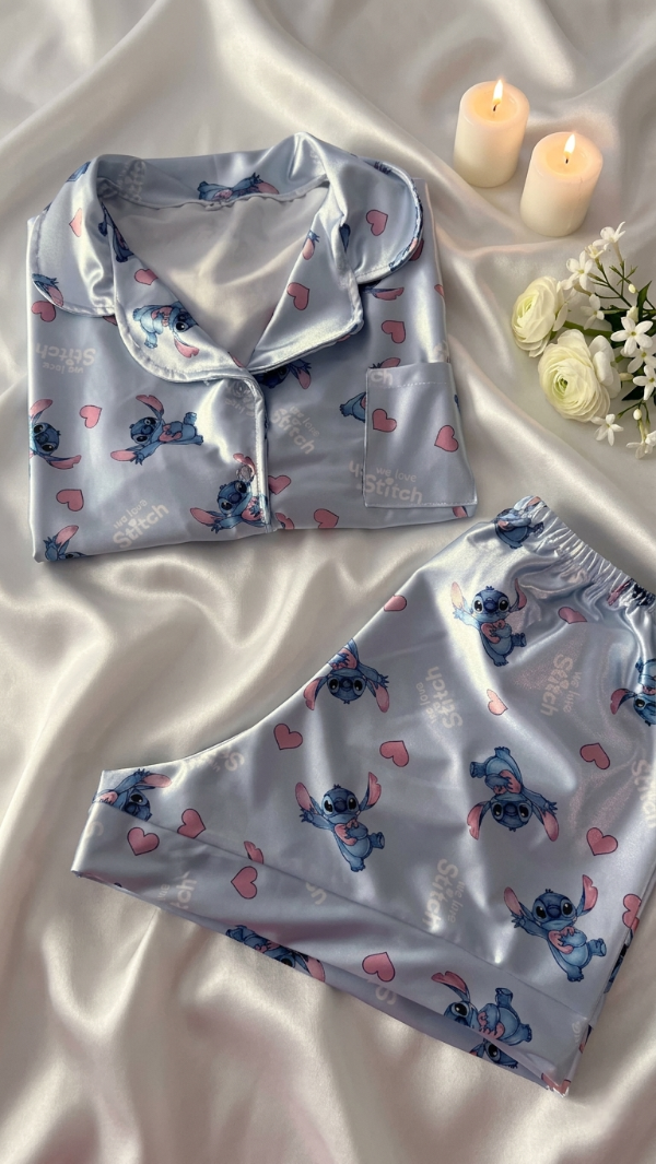 Producto - Camisero Corto Raso Stitch