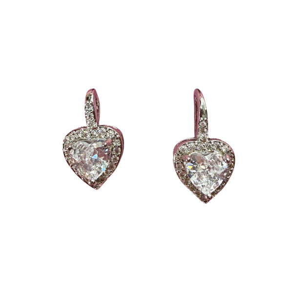 Producto - Aros Ariana Silver-Acero con micro pavé
