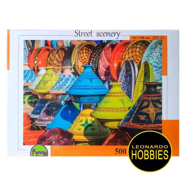 Producto - Pottery Shop 500 Piezas Funny Land - Hao Xiang FT487