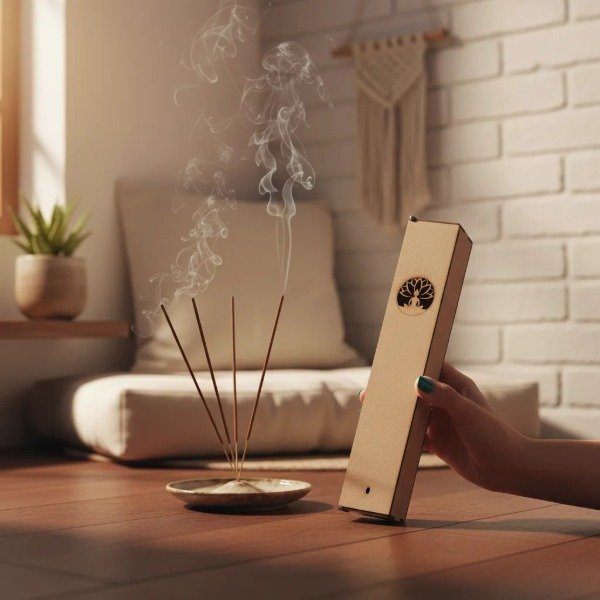 Producto - Caja porta sahumerios buda