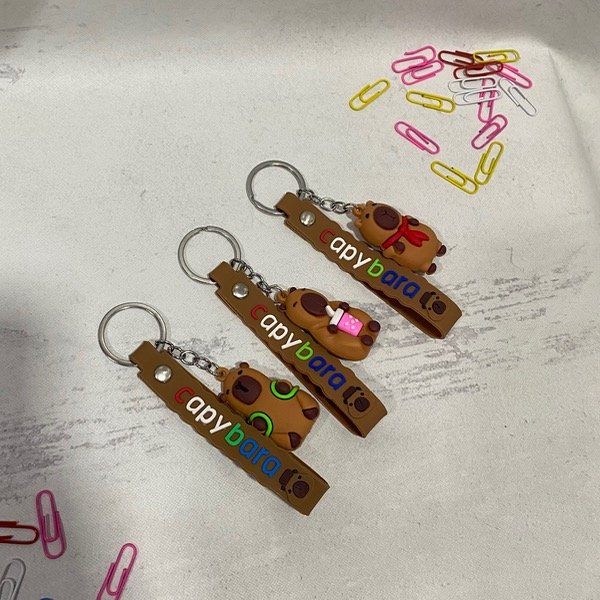 Producto - Llavero de goma Capybara