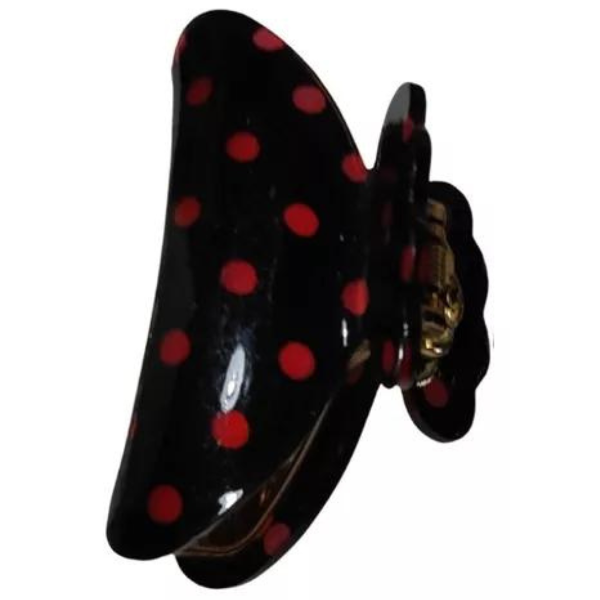 Producto - Broche Para Pelo Estampado Lunares Para Mujer - 1