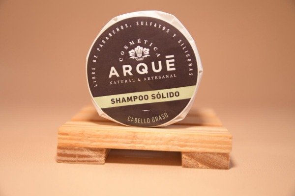 Producto - Shampoo sólido para CABELLO GRASO (tamaño chico)