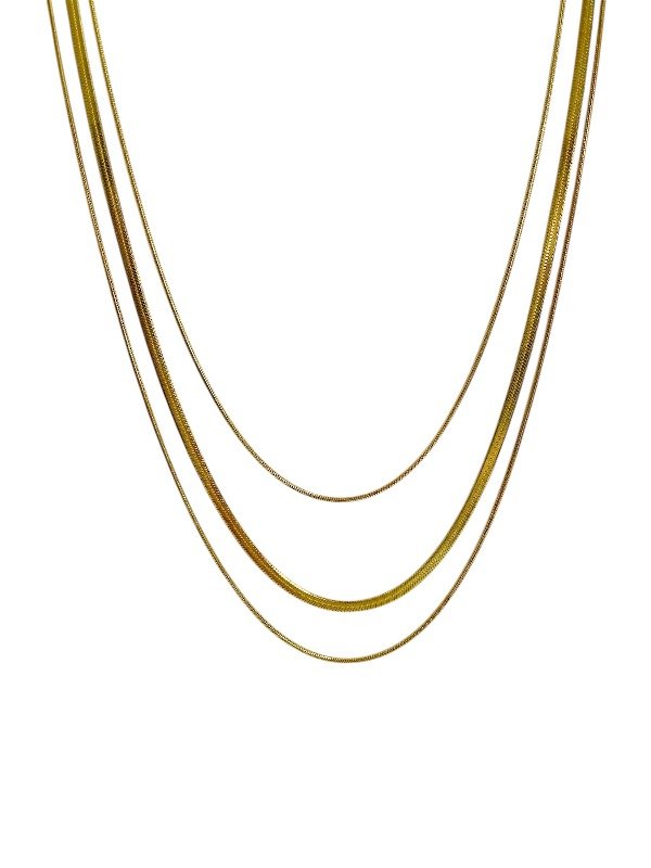 Producto - COLLAR TRIPLE CLEO GOLD