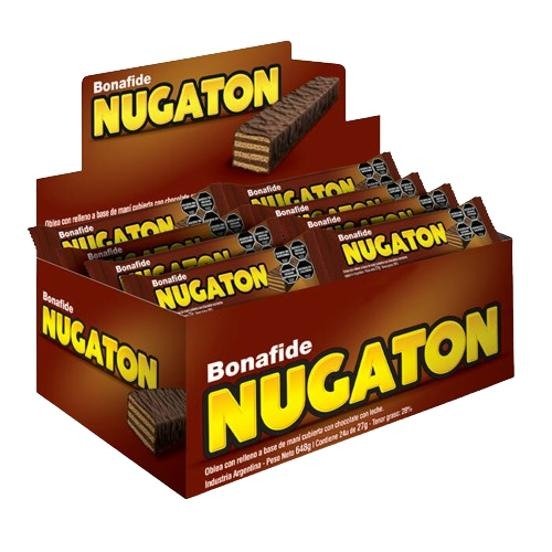 Producto - Nugaton Leche x24unid (Bonafide)