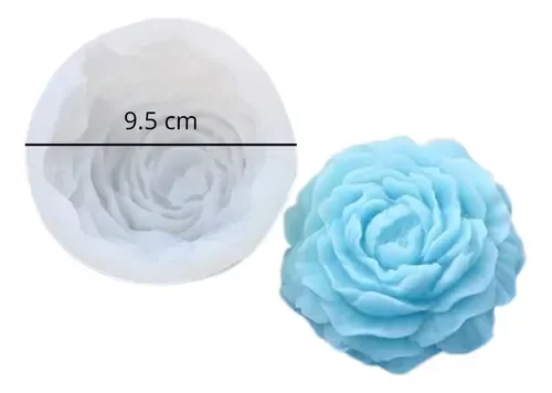 Producto - MOLDE PEONIA GRANDE 3681 (TRANSPARENTE)